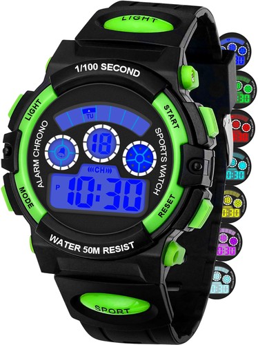 Orologio digitale bambini led - orologio,