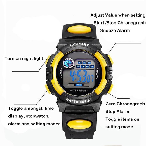 Orologio digitale bambini - orologio,